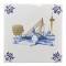 Royal Delft - Goldie Tiles - Tegel Delft to Rotterdam