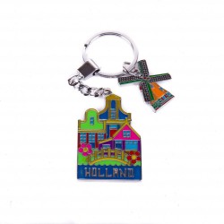 Schlüsselanhänger Anhängern Holland kanalhaus Charm Windmühle Schlüsselanhänger Anhängern Holland kanalhaus Charm Windmühle