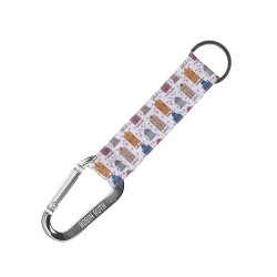 Paracord keychain cannabis with carabiner Paracord keychain cannabis with carabiner