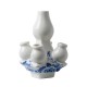 Auffällige Vase in Delfter Blau mit klassischem Blumenmuster in Delfter Blau ist ein echter Hingucker in jedem Zuhause. Diese Vase passt sowohl in klassische als auch moderne Innenräume