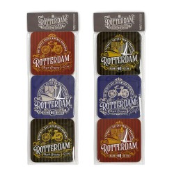 Onderzetters Rotterdam classic Vintage Onderzetters Rotterdam classic Vintage