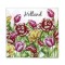 Napkins holland tulips 33 x 33 cm