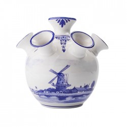 Tulpe vase  delfter blau 7 armen mühle Tulpe vase  delfter blau 7 armen mühle
