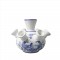 Tulip vase delft blue flower windmill small