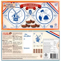 Geschenkkarton schokolade holzschuhe from holland with love Geschenkkarton schokolade holzschuhe from holland with love
