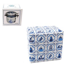 Candy jar Delft blue Holland gift Candy jar Delft blue Holland gift