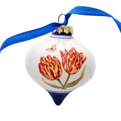 Christmas bauble windmill landscape tulips color onion shape Christmas bauble windmill landscape tulips color onion shape