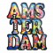 Magneet Amsterdam letters mdf kleur