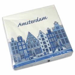Servietten delfter blau kanalhausern Servietten delfter blau kanalhausern