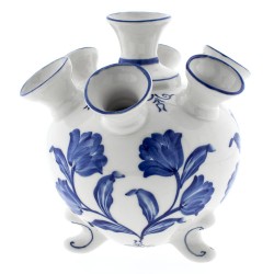 Tulpenvase Delfter blaue Beine blaue Tulpe Tulpenvase Delfter blaue Beine blaue Tulpe