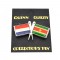 Duo country flag pin netherlands surinam