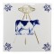 Royal Delft - Goldie Tiles - Fliese UFO Kuh