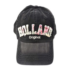 Robin Ruth - Baseball cap Holland Harley black stone washed