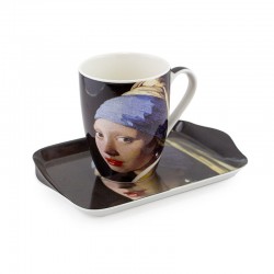 Rijksmuseum Geschenkset Becher Mädchen mit dem Perlenohrring Vermeer Rijksmuseum Geschenkset Becher Mädchen mit dem Perlenohrring Vermeer