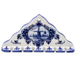 Spoon rack Delft blue windmill Spoon rack Delft blue windmill