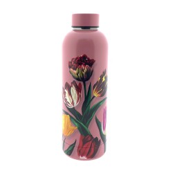 Wasserflasche pretty tulips rosa Wasserflasche pretty tulips rosa