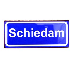 Khühlschrankmagnet schiedam straßenamezeigen Khühlschrankmagnet schiedam straßenamezeigen