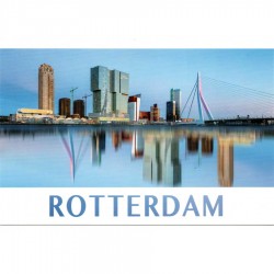 Postkarte Rotterdam Süd Wilhelminapier und Erasmusbrücke Postkarte Rotterdam Süd Wilhelminapier und Erasmusbrücke