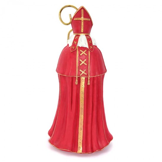Sankt Nikolaus mit Buch 40 cm Polystone groß