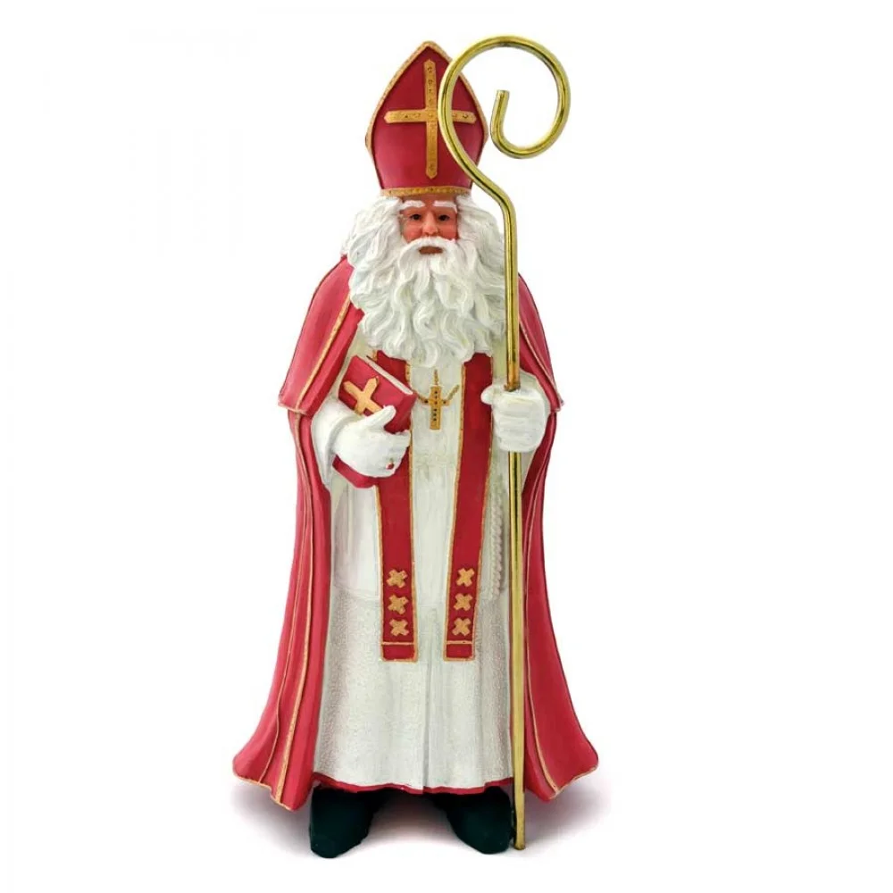 Saint Nicholas Saint Nicholas 40 cm polystone large