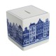 Royal Delft  Würfel Spardose Kanalhäuser