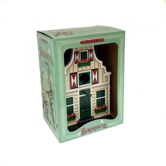 Vogelhaus grau Waterland Glockengiebel