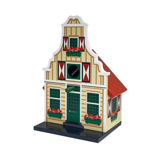 Vogelhaus grau Waterland Glockengiebel