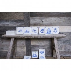 Royal Delft - Fliese Windmühle 803 Delfter Blau Royal Delft - Fliese Windmühle 803 Delfter Blau