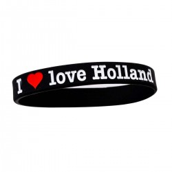Siliconen armband I love Holland Siliconen armband I love Holland