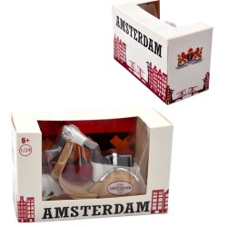 Vespa scooter  love amsterdam beige