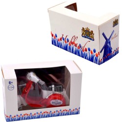 Vespa scooter  love holland red