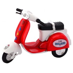 Vespa scooter  love holland red