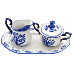 Creme-set delfter blau tulpe Creme-set delfter blau tulpe