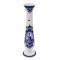 Slanke vaas delfts blauw bloemen molen