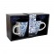 Cadeauset mok met lepel Delfts blauw 2 stuks