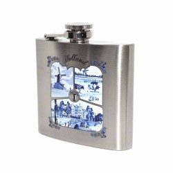 Flachmann Delfter Blau Holland Flachmann Delfter Blau Holland
