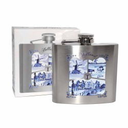 Flachmann Delfter Blau Holland Flachmann Delfter Blau Holland