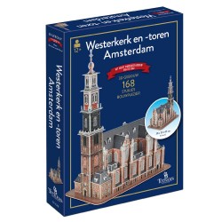3D Puzzle Westerkerk Amsterdam building 3D Puzzle Westerkerk Amsterdam building