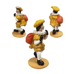 Figurine Pete with bag of polystone small Figurine Pete with bag of polystone small