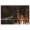Postcard photo rotteram erasmus bridge by night