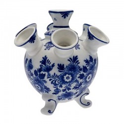 Tulpenvase delfter blau 7-armig blumendekoration gross Tulpenvase delfter blau 7-armig blumendekoration gross