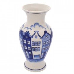 Vase delfter blau kanalhausern Vase delfter blau kanalhausern