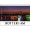 Photo postcard rotterdam euromast skyline by night nederhof vk05