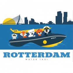 Postkarte rotterdam water taxi modern Postkarte rotterdam water taxi modern