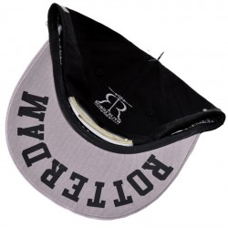 Baseball cap black rotterdam rtm robin ruth