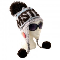 Flap hat amsterdam sara grey brown robin ruth original