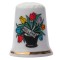 Thimble vase tulips holland color