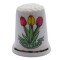 Thimble 3 tulips holland color
