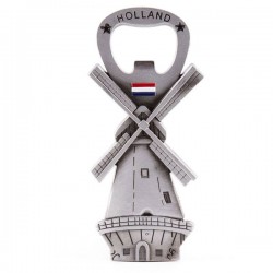 Magnet flascheöffener holland mühle tin flag Magnet flascheöffener holland mühle tin flag
