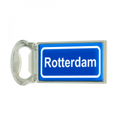Magnet bottle opener rotterdam street sign Magnet bottle opener rotterdam street sign
